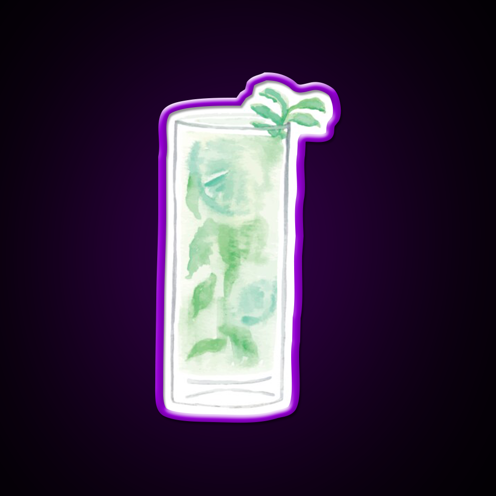 Mojito Drink Cocktail Bar Decor Led Neon Sign Rgb Color - LED neon sign view 9