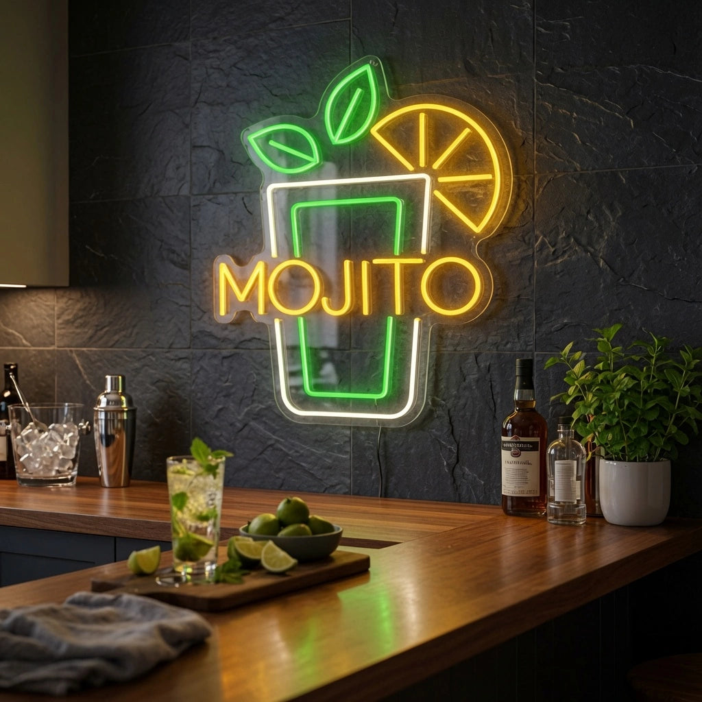 Mojito LED Neon Sign - 02 High-Converting Product Image