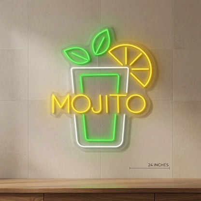 Mojito LED Neon Sign - 04 Size Image