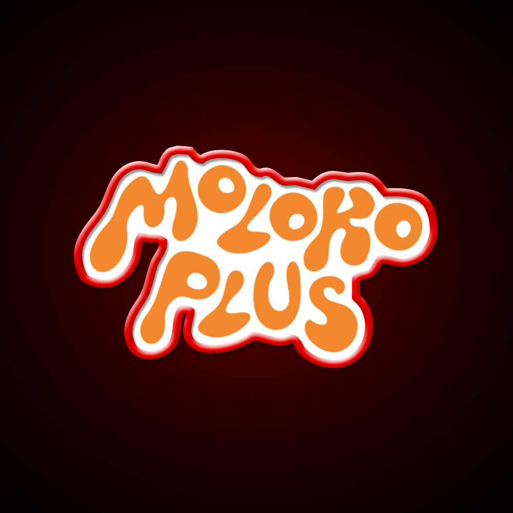 Moloko Plus Orange Cocktail Bar Decor Led Neon Sign Rgb Color - Shineneon