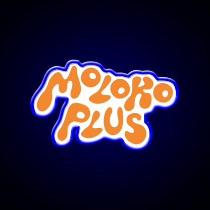Moloko Plus Orange Cocktail Bar Decor Led Neon Sign Rgb Color - Shineneon