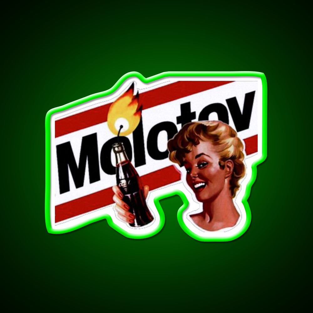 Molotov Cocktail Bar Decor Led Neon Sign Rgb Color - LED neon sign view 8