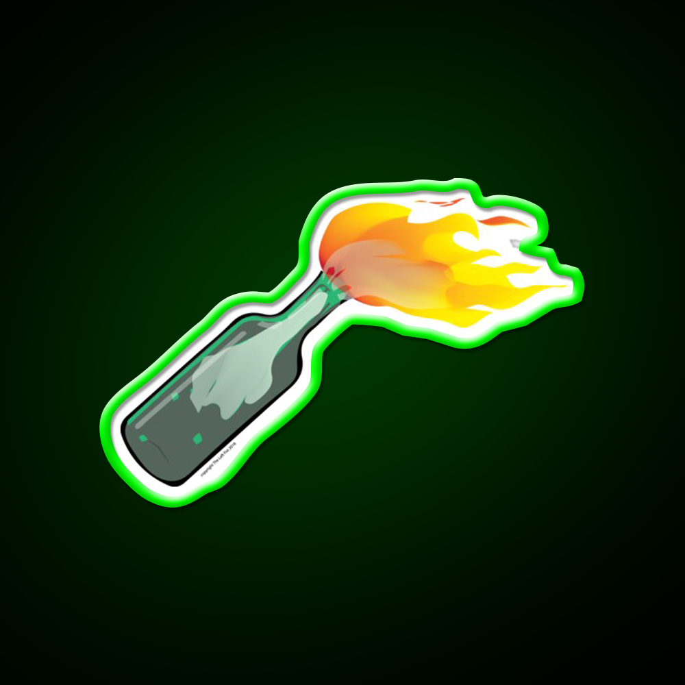 Molotov Cocktail Bar Decor Led Neon Sign Neon Party Sign Rgb Color - LED neon sign view 8