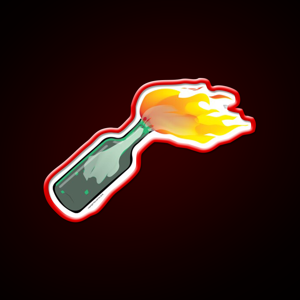 Molotov Cocktail Bar Decor Led Neon Sign Neon Party Sign Rgb Color - LED neon sign view 10