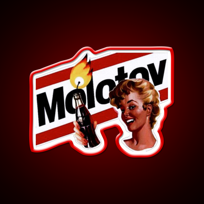 Molotov Cocktail Bar Decor Led Neon Sign Rgb Color - LED neon sign view 10