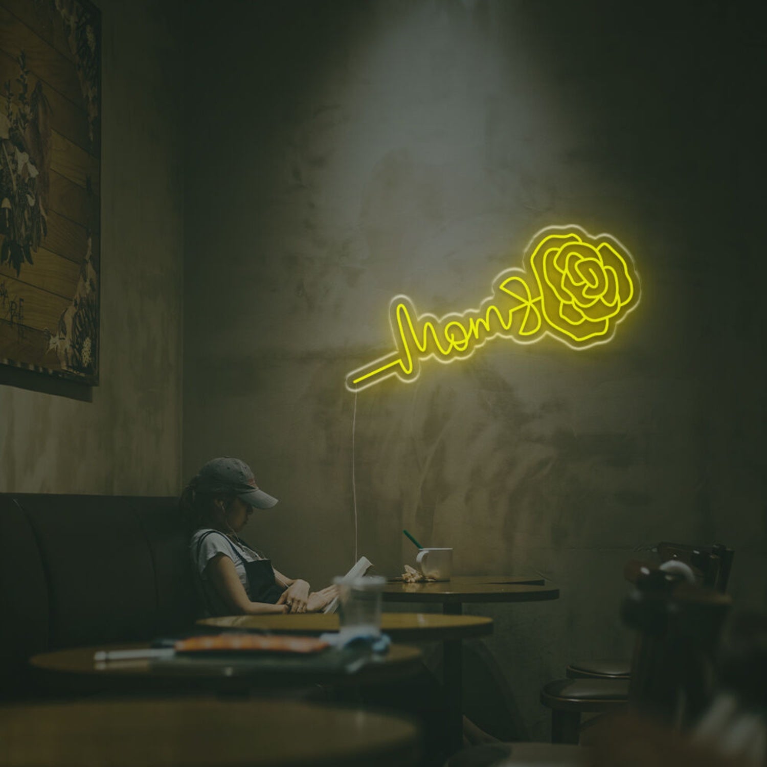 Mom Rose Led Neon Sign | Shineneon