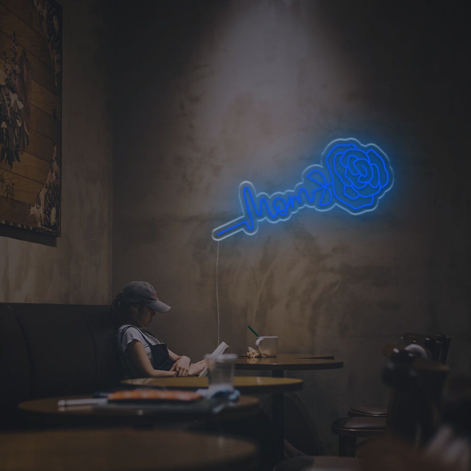 Mom Rose Led Neon Sign | Shineneon