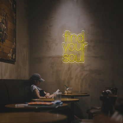Moments Fing Your Soul Led Neon Sign | Shineneon