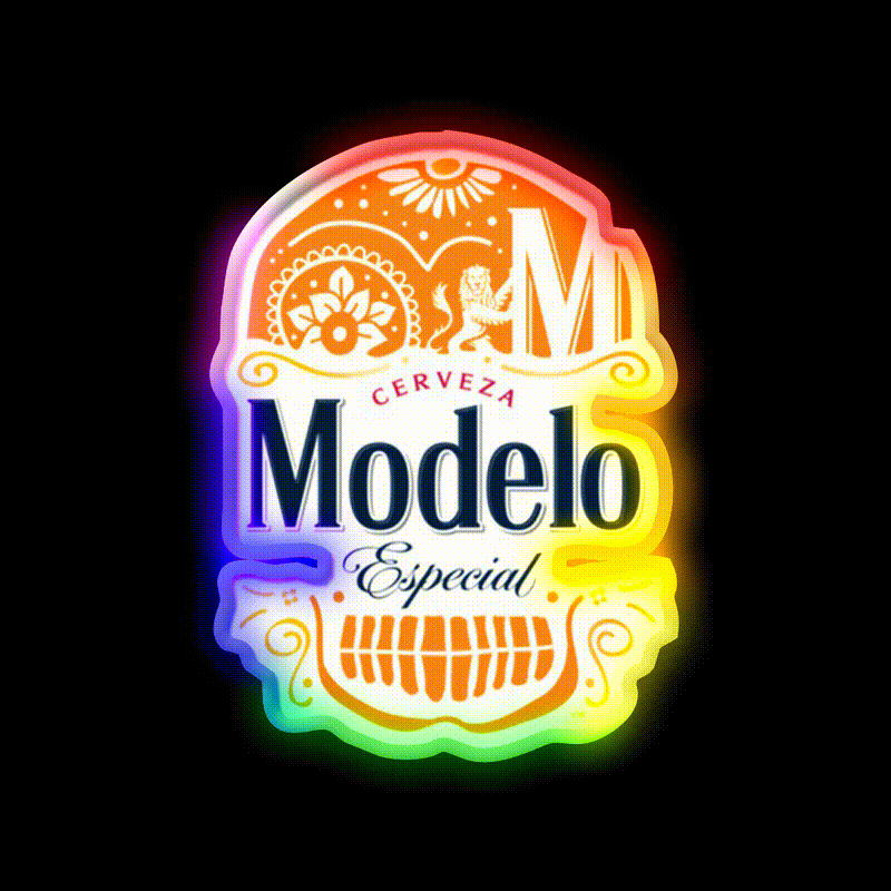 Mondelo Beer Bar Decor Led Neon Sign Rgb Color
