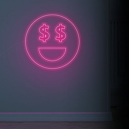 Money Eyes Led Neon Sign For Financial-Themed Decor | Shineneon