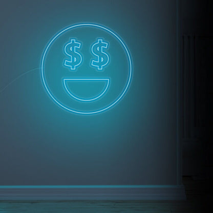 Money Eyes Led Neon Sign For Financial-Themed Decor | Shineneon