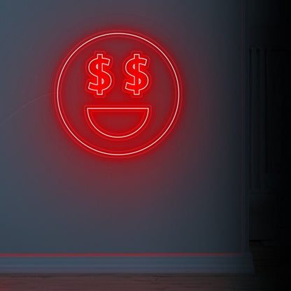 Money Eyes Led Neon Sign For Financial-Themed Decor | Shineneon