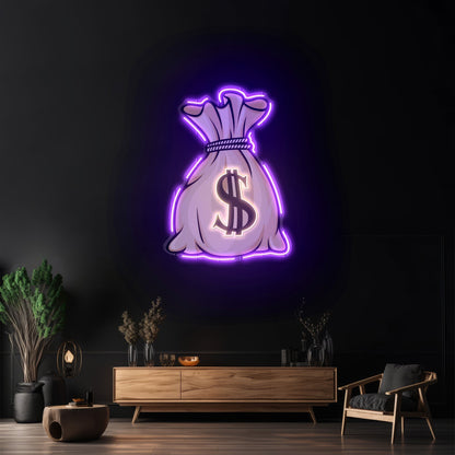 Money Hands Custom Led Signs Artwork For Sale - Shineneon