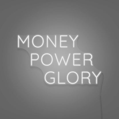 Money Power Glory Custom Led Neon Sign | Shineneon