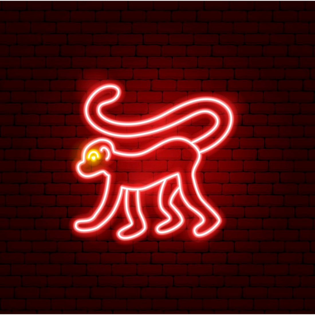 Monkey Chinese Zodiac Led Sign Business Neon Sign