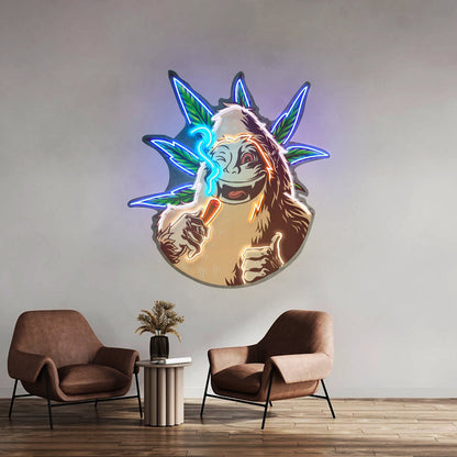 Monkey On Drugs Led Neon Sign Light Custom Led Signs - Shineneon