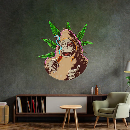 Monkey On Drugs Led Neon Sign Light Pop Art - Shineneon