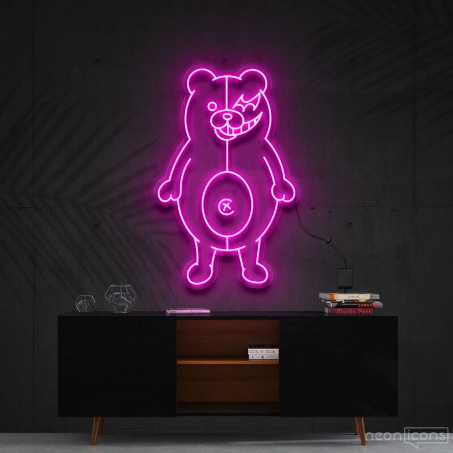Monokuma Danganronpa Led Neon Sign For Game Rooms | Shineneon