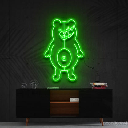 Monokuma Danganronpa Led Neon Sign For Game Rooms | Shineneon