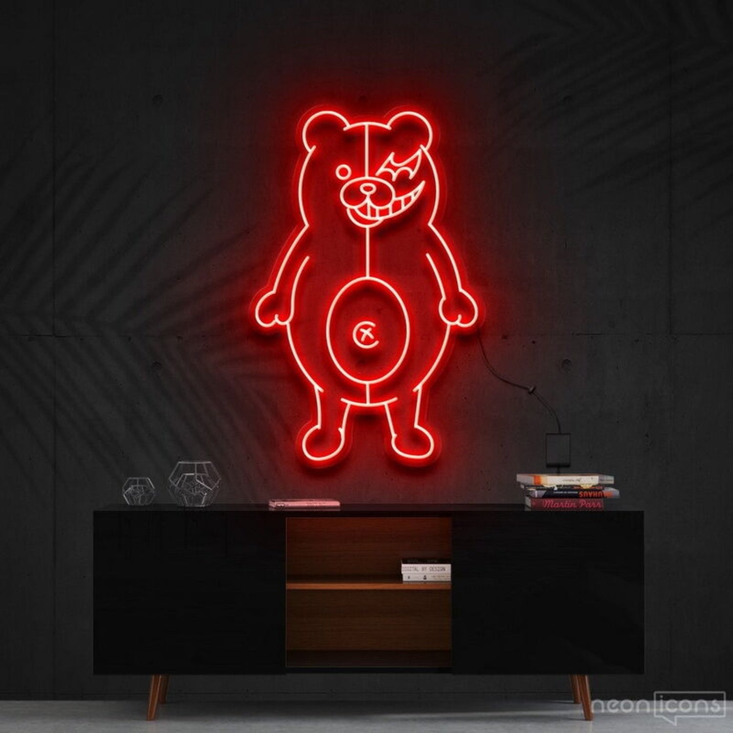 Monokuma Danganronpa Led Neon Sign For Game Rooms | Shineneon