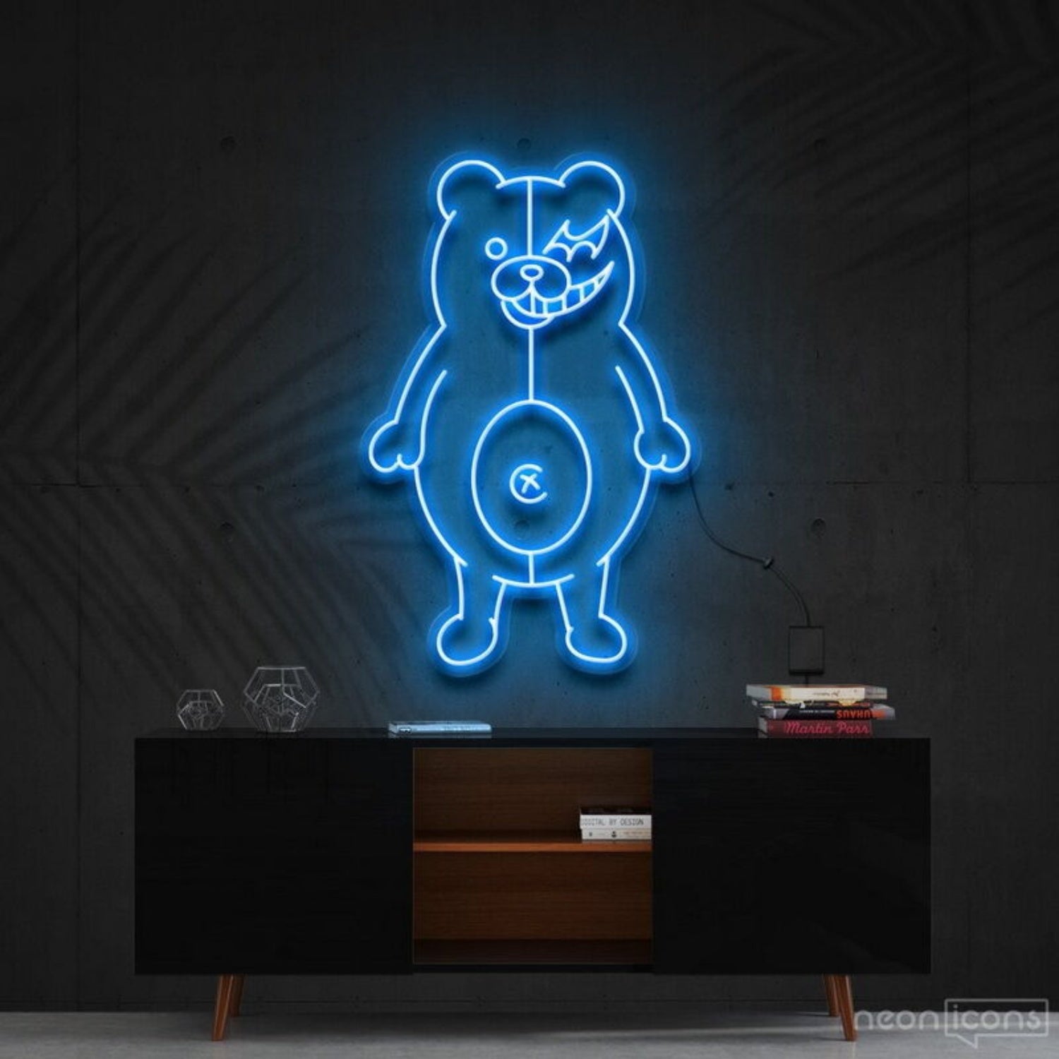Monokuma Danganronpa Led Neon Sign For Game Rooms | Shineneon