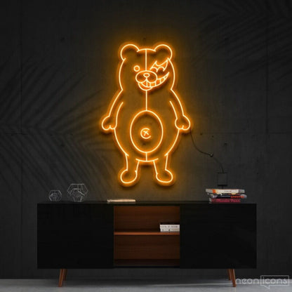 Monokuma Danganronpa Led Neon Sign For Game Rooms | Shineneon