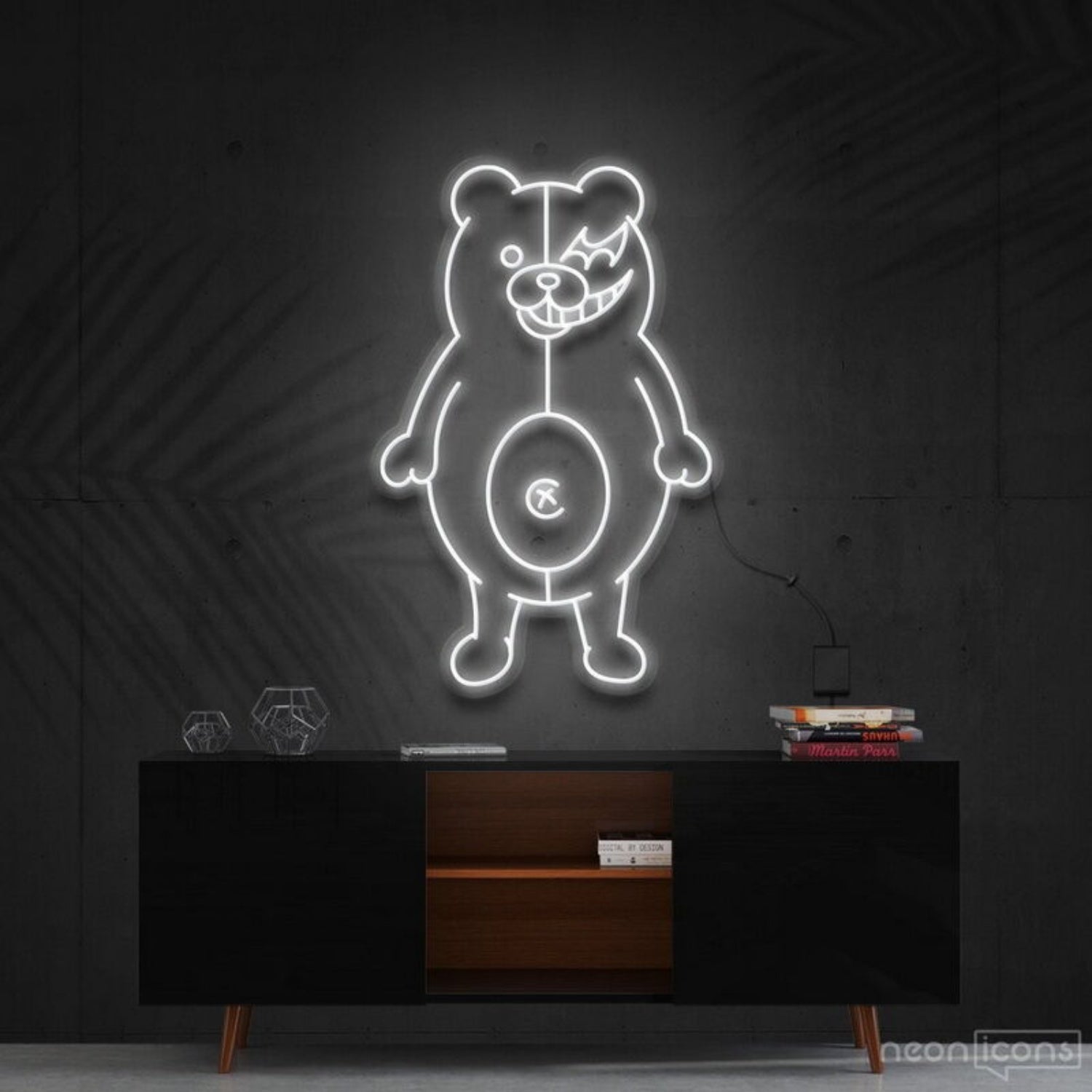 Monokuma Danganronpa Led Neon Sign For Game Rooms | Shineneon