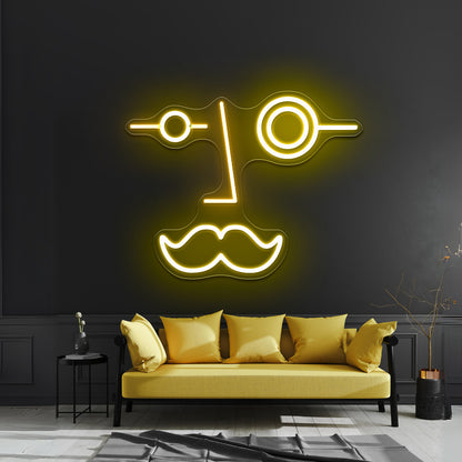 Monsieur By Jonathan Adler Aesthetic Neon Signs - LED neon sign view 7