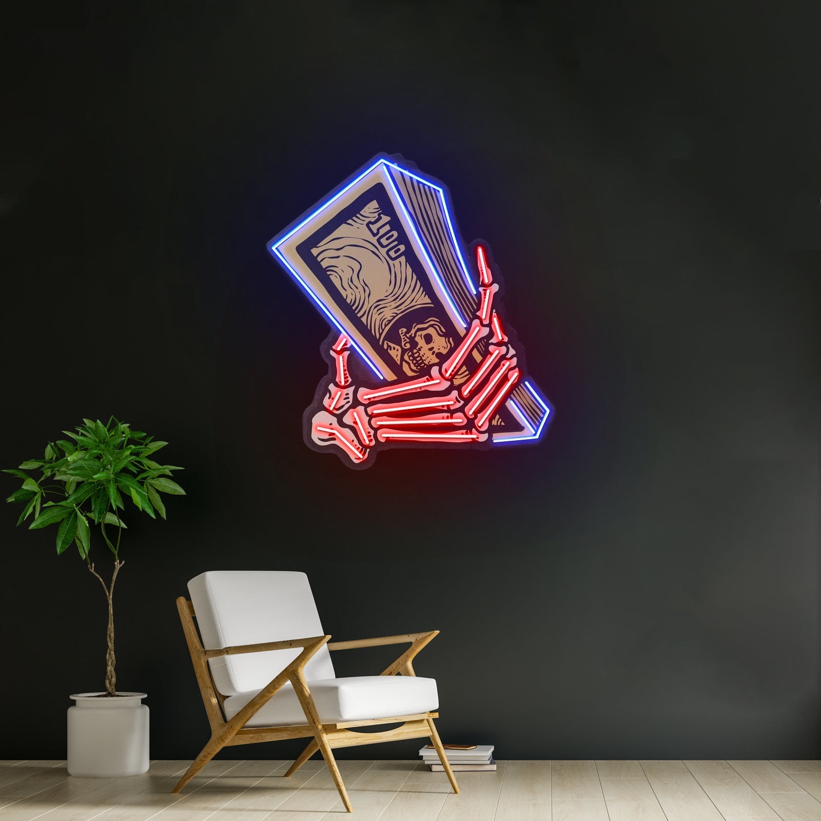 Monsieur Chat Funny Cat Artistic Neon Signs Wall Art Led Signs - Shineneon