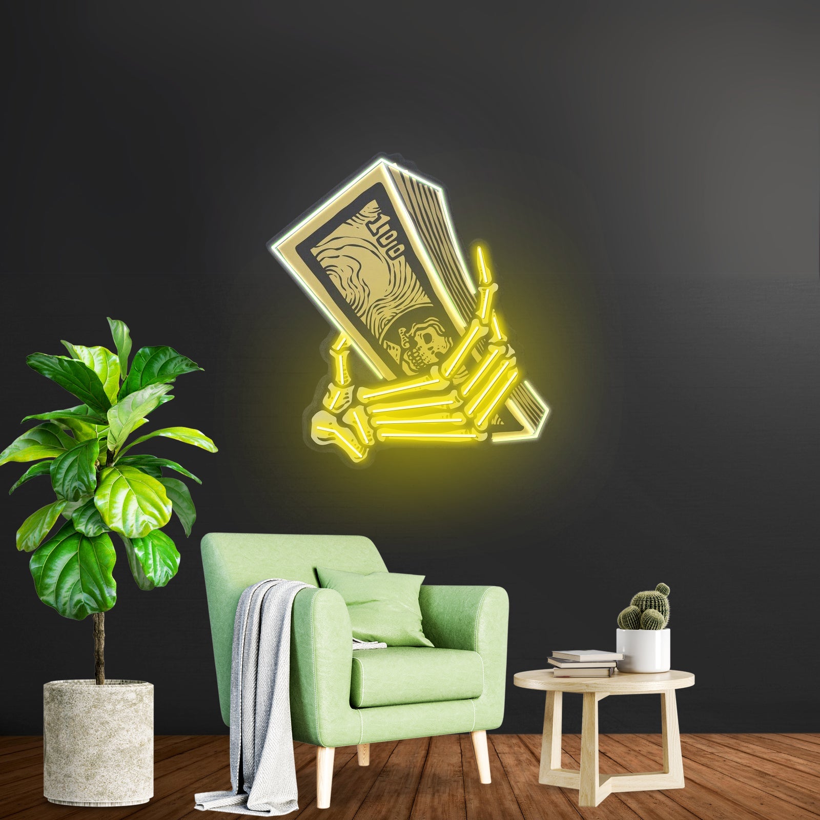 Monsieur Chat Funny Cat Artistic Neon Signs Wall Art Led Signs - Shineneon