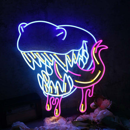 Monster Mouth Custom Led Neon Sign - Shineneon