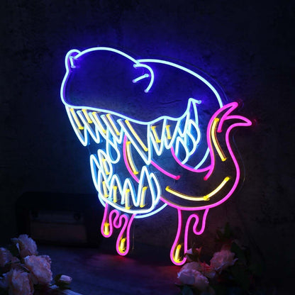 Monster Mouth Custom Led Neon Sign - Shineneon