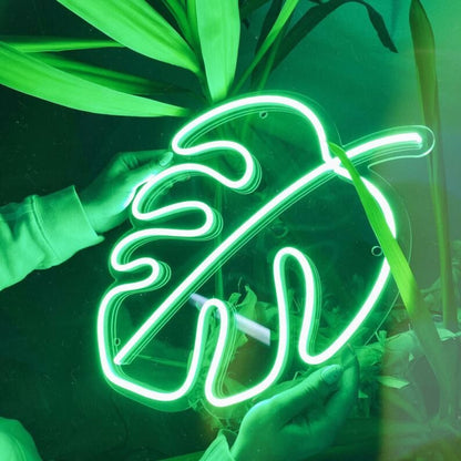 Monstera Leaf Led Neon Sign | Shineneon