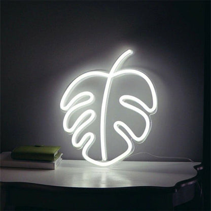 Monstera Leaf Led Neon Sign | Shineneon