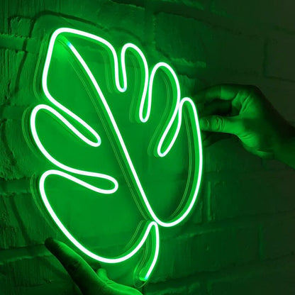 Monstera Leaf Led Neon Sign | Shineneon