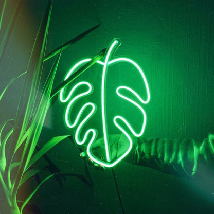 Monstera Leaf Led Neon Sign | Shineneon