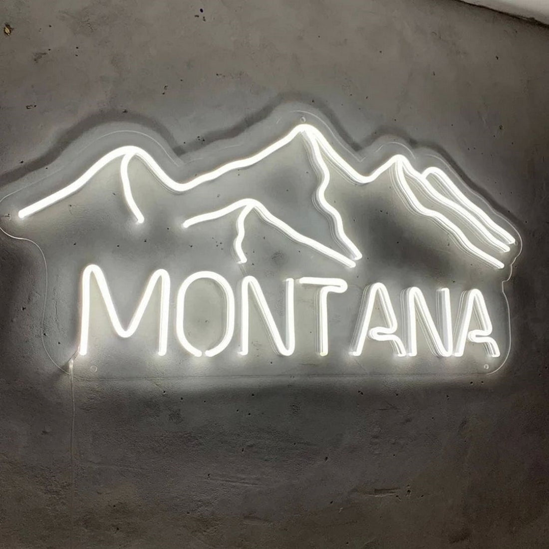Montana Mountains Led Sign Business Neon Sign - Shineneon