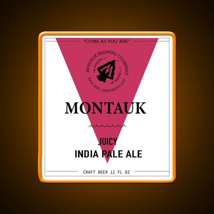 Montauk Juicy Beer Bar Decor Led Neon Sign Rgb Color - LED neon sign view 6