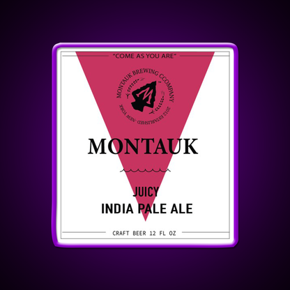 Montauk Juicy Beer Bar Decor Led Neon Sign Rgb Color - LED neon sign view 9