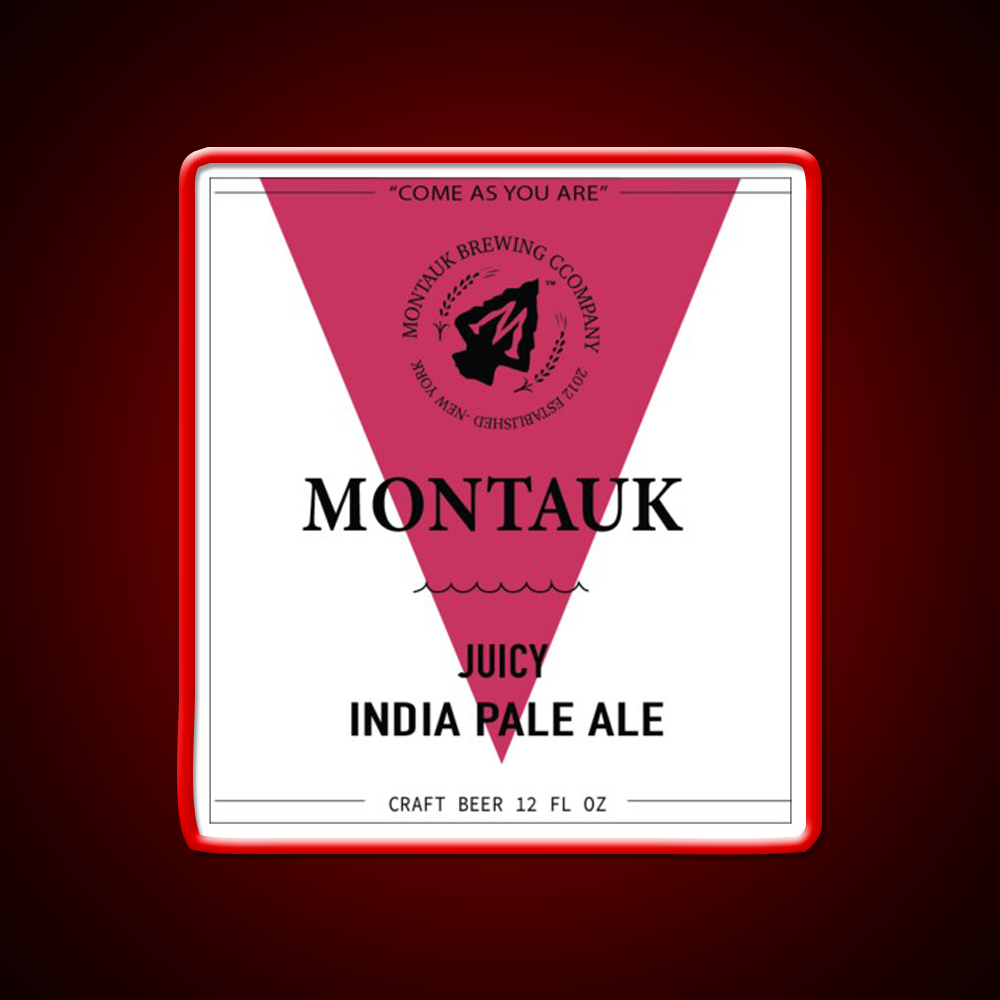 Montauk Juicy Beer Bar Decor Led Neon Sign Rgb Color - LED neon sign view 10