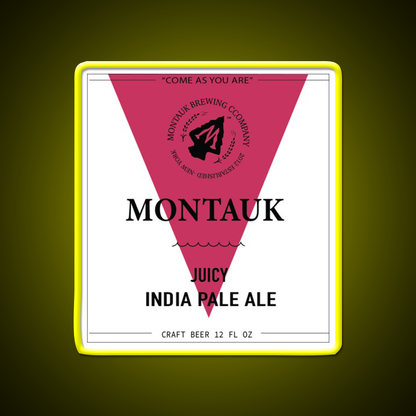 Montauk Juicy Beer Bar Decor Led Neon Sign Rgb Color - LED neon sign view 7