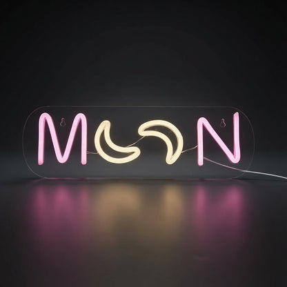 Moon LED Neon Sign Wall Decor - Shineneon