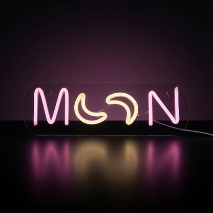 Moon LED Neon Sign Wall Decor - Shineneon