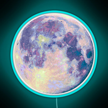 Moon Rgb Neon Sign For Bar Wall Decor - LED neon sign view 5