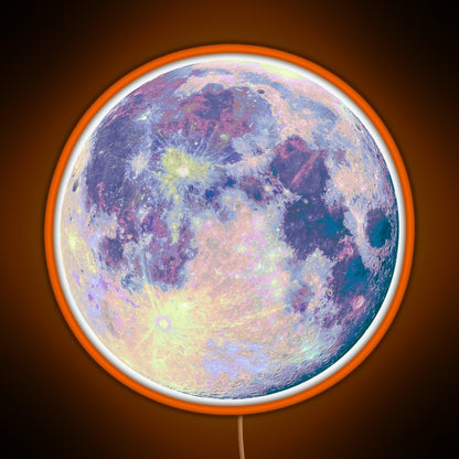 Moon Rgb Neon Sign For Bar Wall Decor - LED neon sign view 6