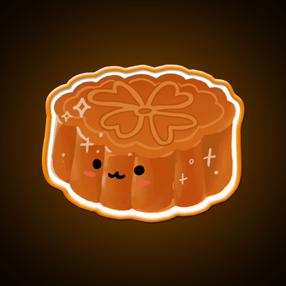 Mooncake Snack Food Led Neon Sign Rgb Color - Shineneon