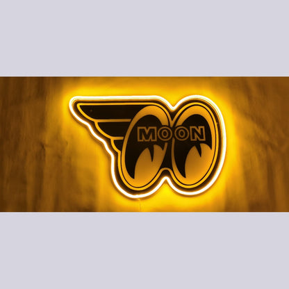 Mooneyes Logo Neon Sign