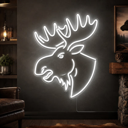 Moose Lodge Neon Sign LED Neon Sign high-converting product image