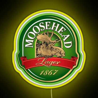 Moosehead Beer American Pale Ale Rgb Neon Sign