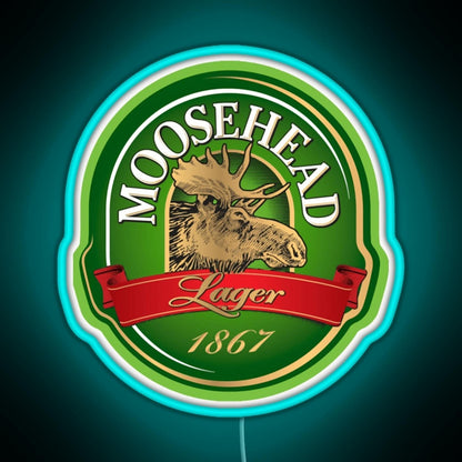 Moosehead Beer American Pale Ale Rgb Neon Sign